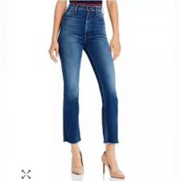 MOTHER Denim - Mother denim hustler ankle fray “home movies”